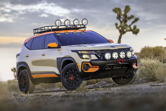 Kia Seltos Xline Trail Attack Concept Home Decor Print Poster