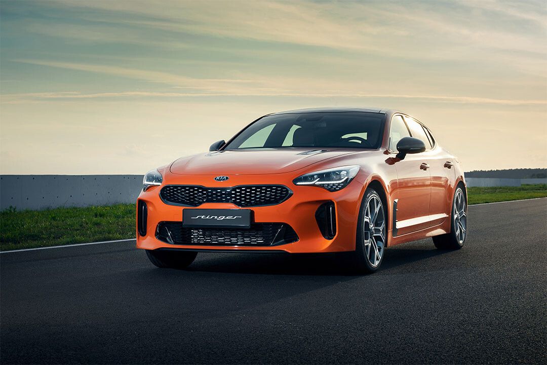 Kia Stinger Gt Awd Style Sports Car Luxury Car Keychain