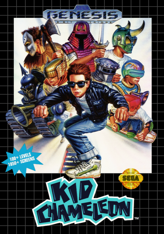 Kid Chameleon (Usa) Genesis Print Poster