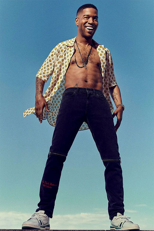 Kid Cudi Hip Hop Rap Singer Star Music Album Wall Art Home Decor Poster
