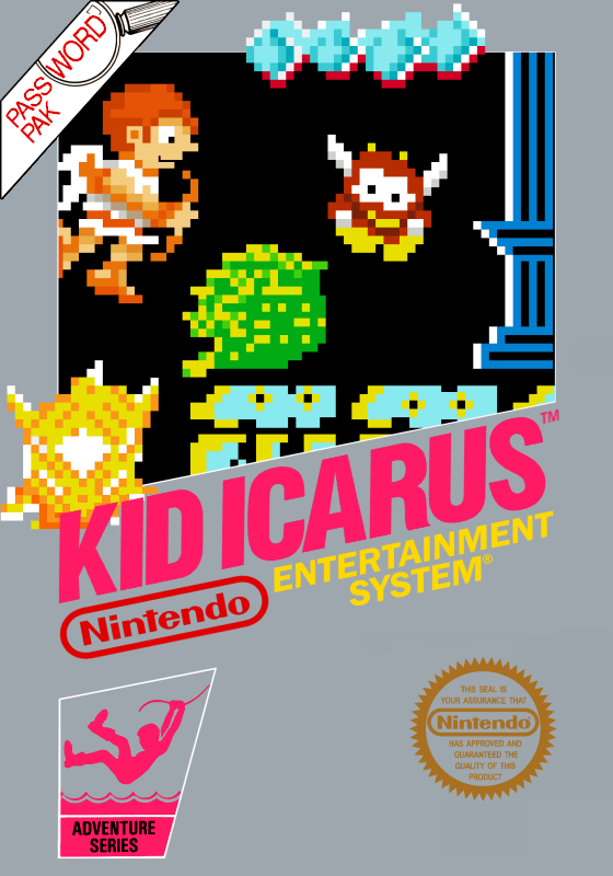 Kid Icarus (Usa) Nes Print Poster
