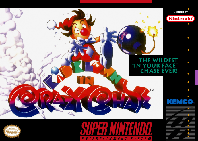 Kid Klown In Crazy Chase (Usa) Snes Print Poster