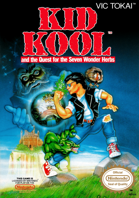 Kid Kool (Usa) Nes Print Poster