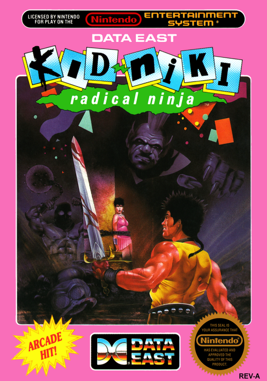 Kid Niki Radical Ninja (Usa) Nes Print Poster