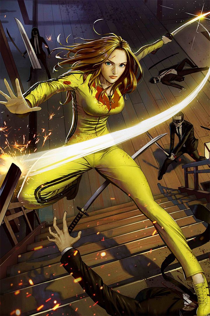 Kill Bill Vol Movie Movie Uma Thurman Horror Wall Art Home Decor Poster
