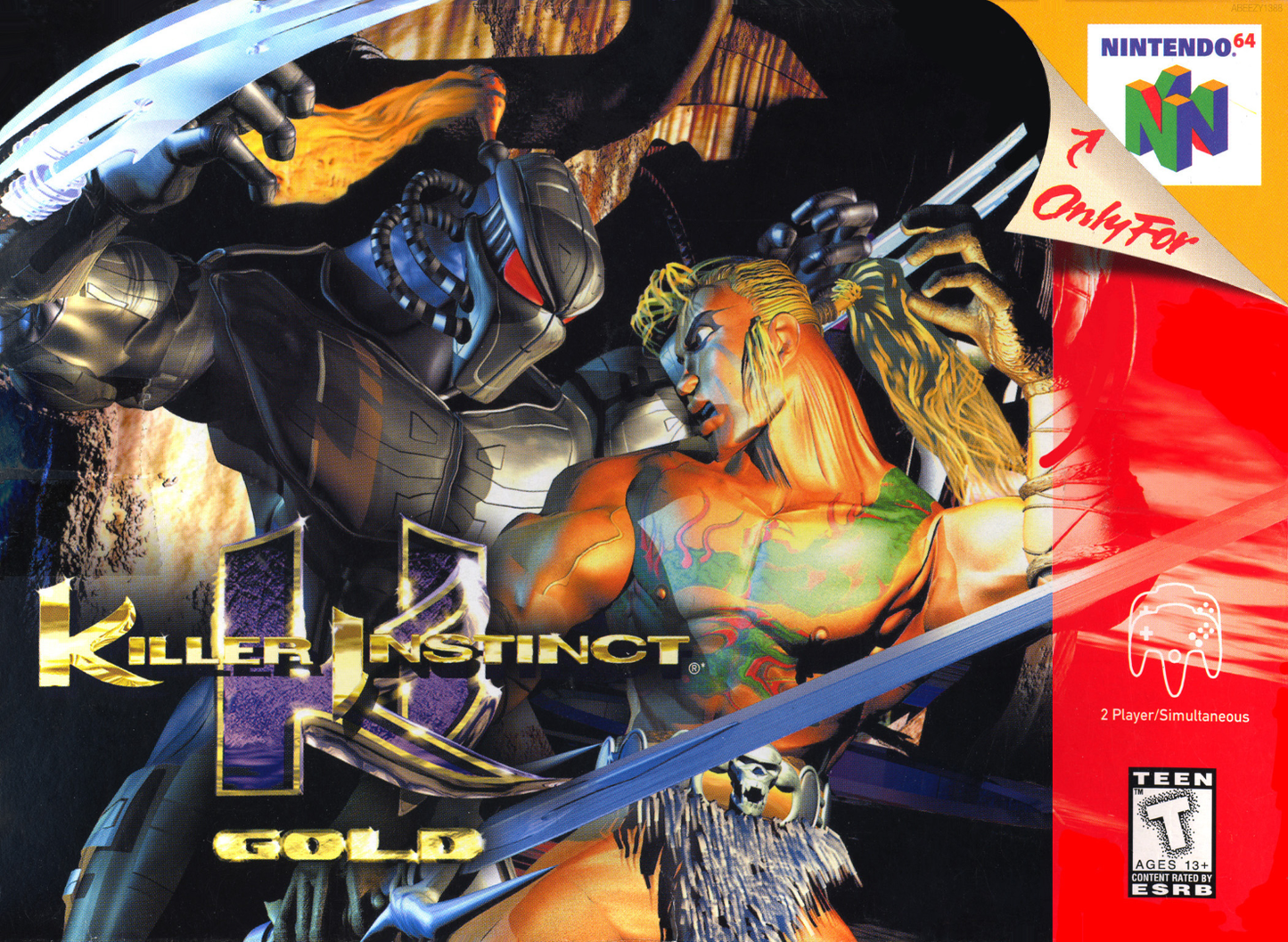 Killer Instinct Gold N64 Print Poster