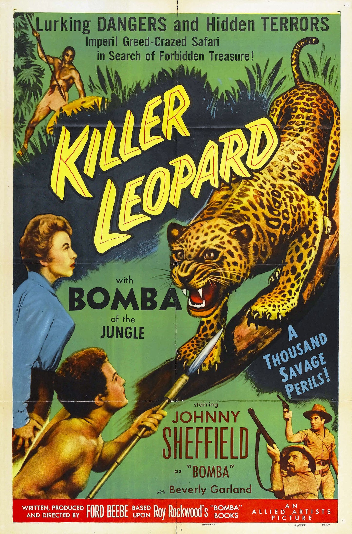 Killer Leopard 01 Movie Magnet