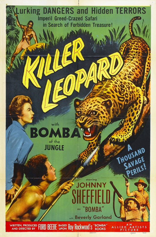 Killer Leopard 01 Movie Magnet