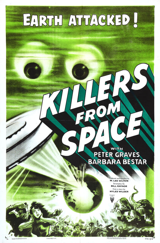 Killers From Space 01 Movie Magnet
