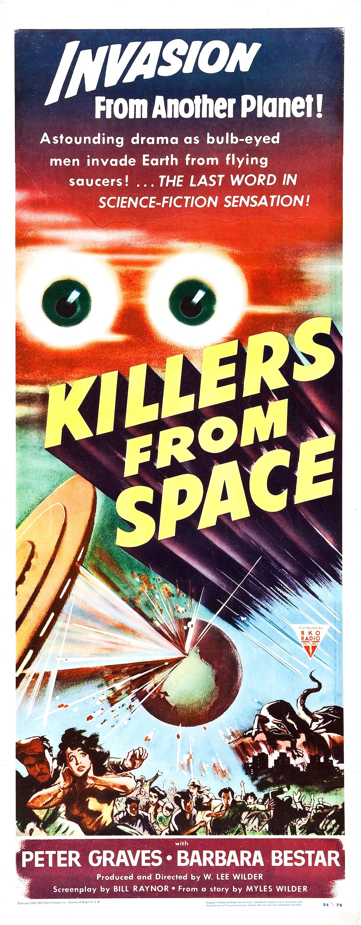 Killers From Space 03 Movie Magnet