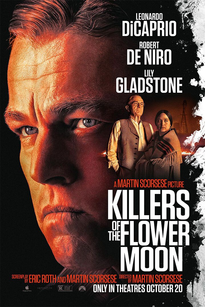 Killers Of The Flower Moon Crime Western Movie Keychain