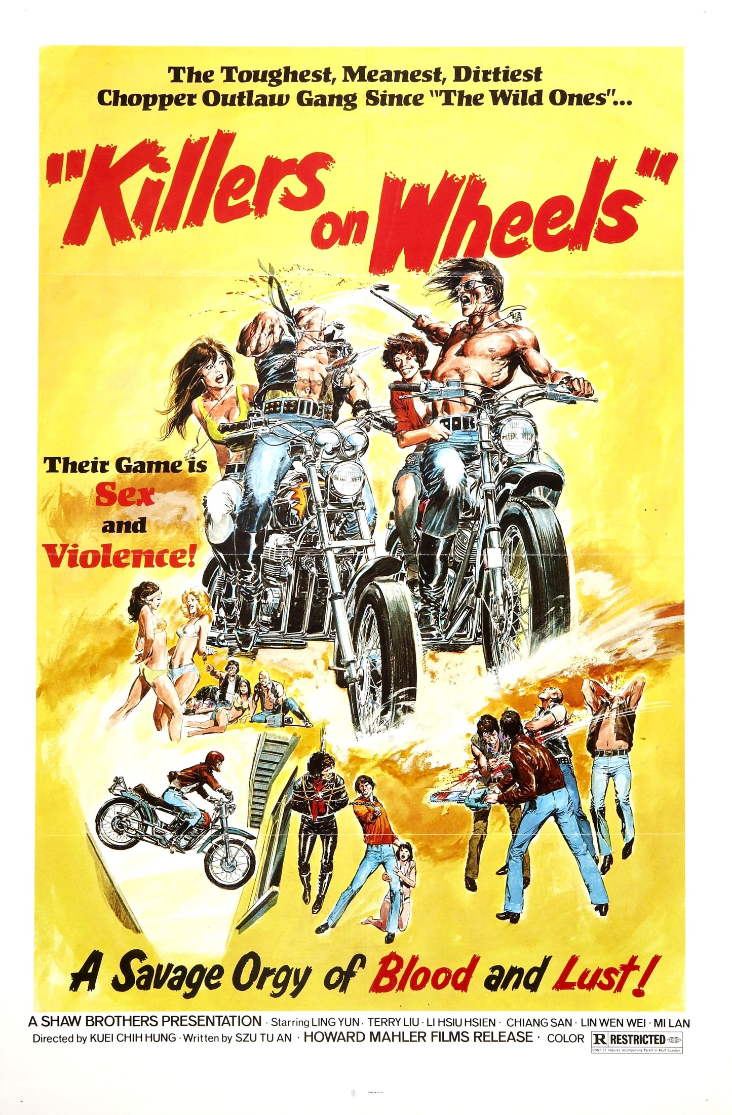 Killers On Wheels 01 Movie Magnet