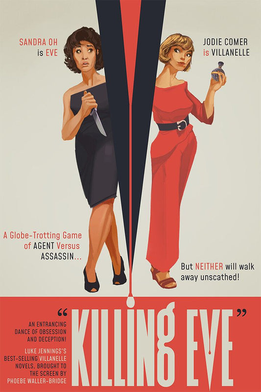 Killing Eve Season 1 2 Hot Usa Tv Show Wall Art Home Decor Poster