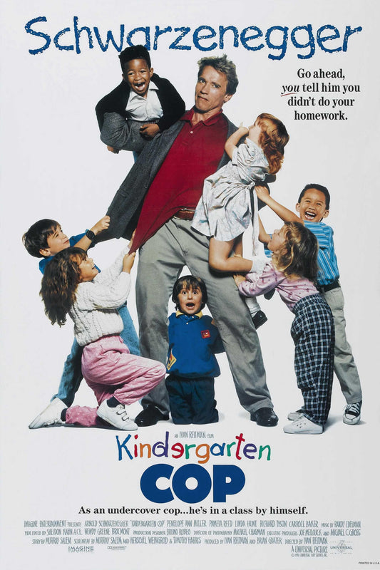 Kindergarten Cop (1990) Movie Magnet