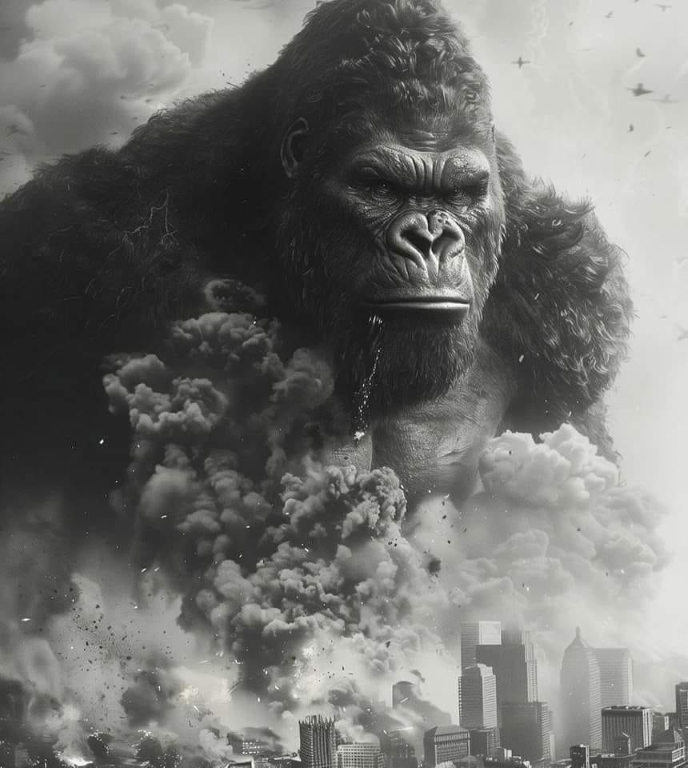 King Kong Print Poster