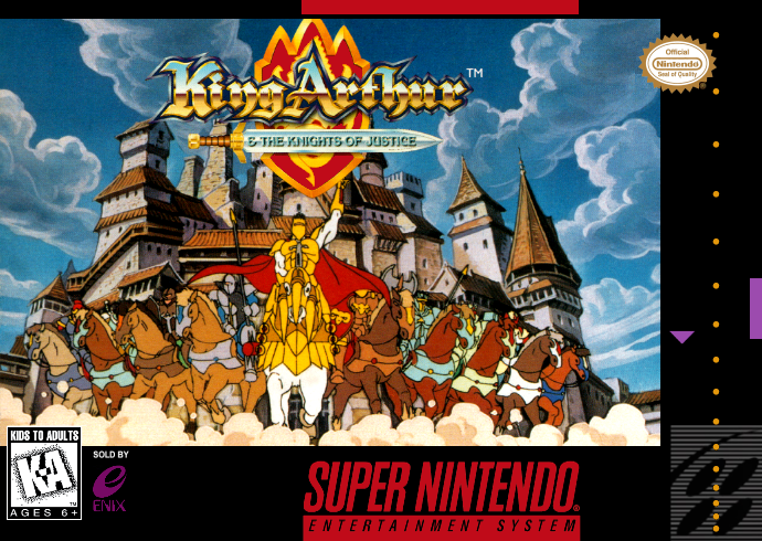 King Arthur & The Knights Of Justice (Usa) Snes Print Poster