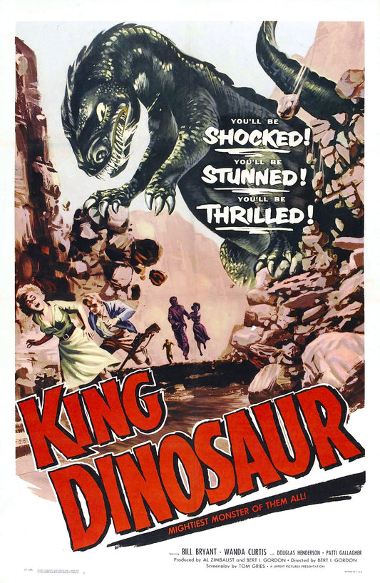 King Dinosaur 01 Movie Magnet