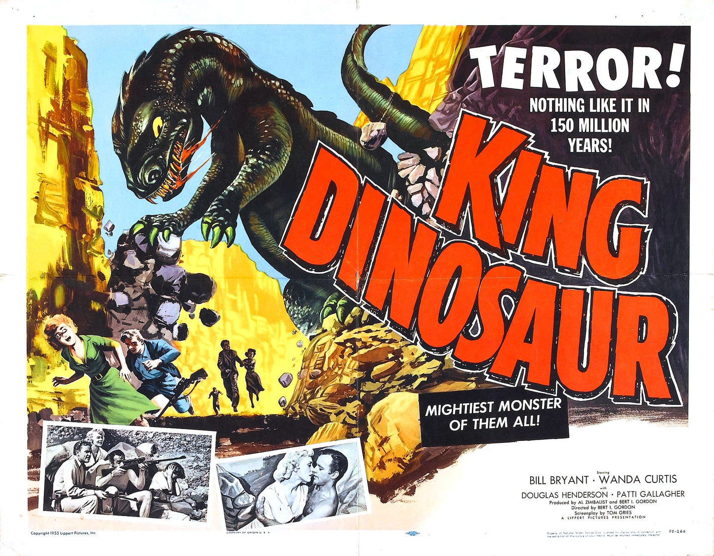 King Dinosaur 02 Movie Magnet