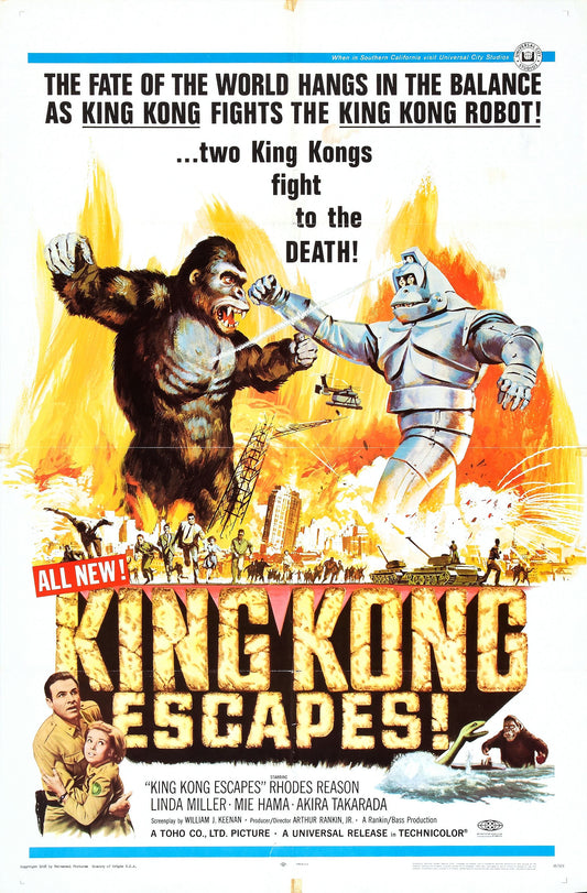 King Kong Escapes 02 Movie Magnet