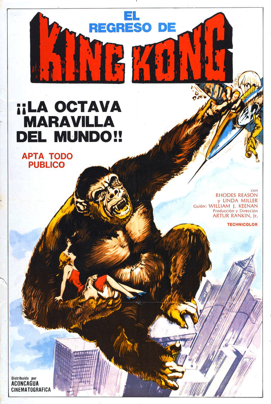 King Kong Escapes 04 Movie Magnet