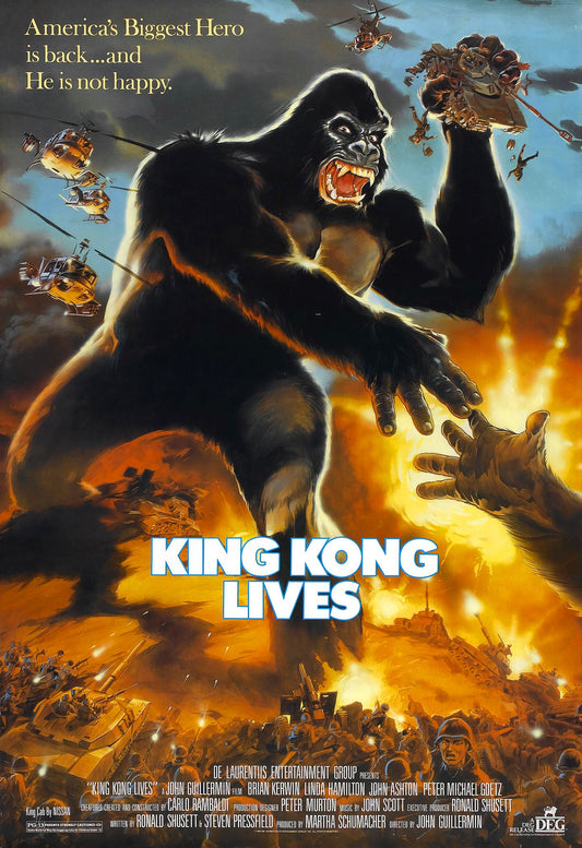 King Kong Lives 01 Movie Magnet