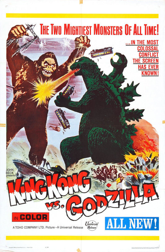 King Kong Vs Godzilla 04 Movie Magnet