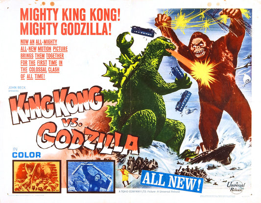 King Kong Vs Godzilla 05 Movie Magnet
