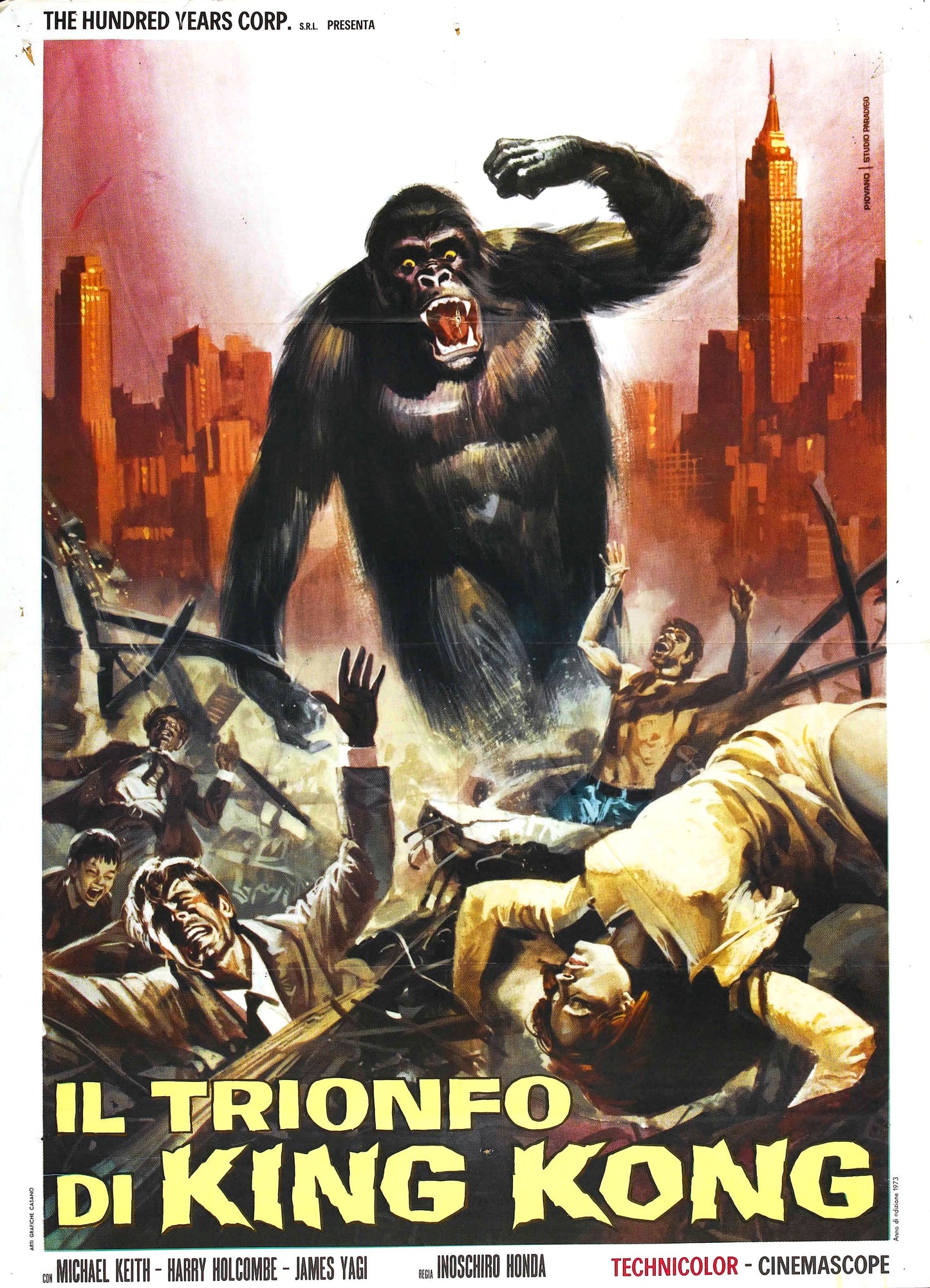 King Kong Vs Godzilla 06 Movie Magnet