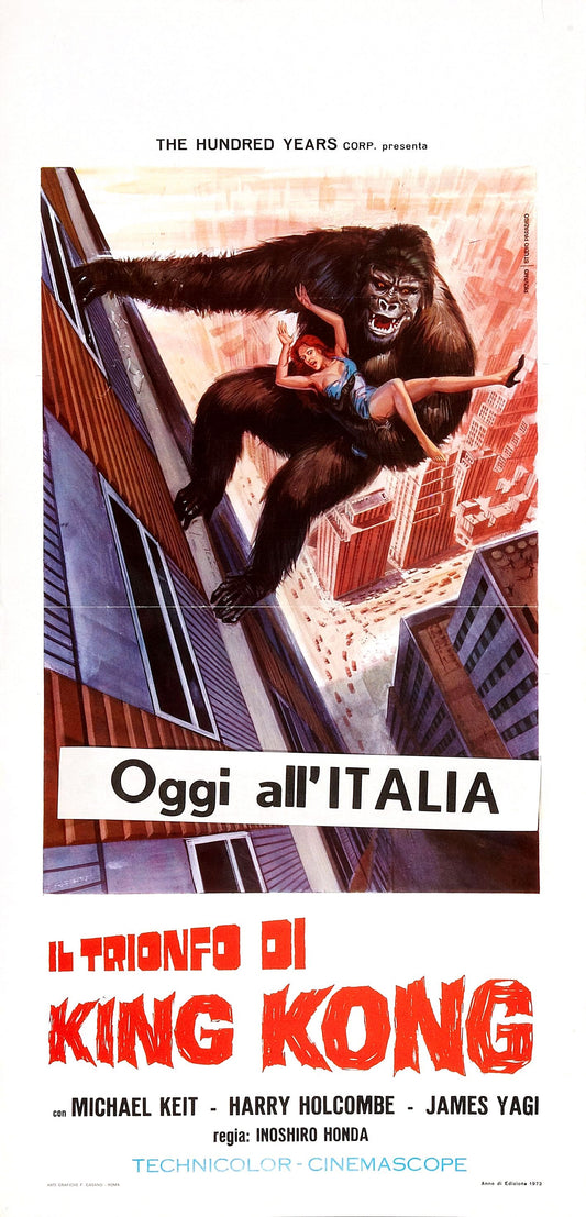 King Kong Vs Godzilla 08 Movie Magnet