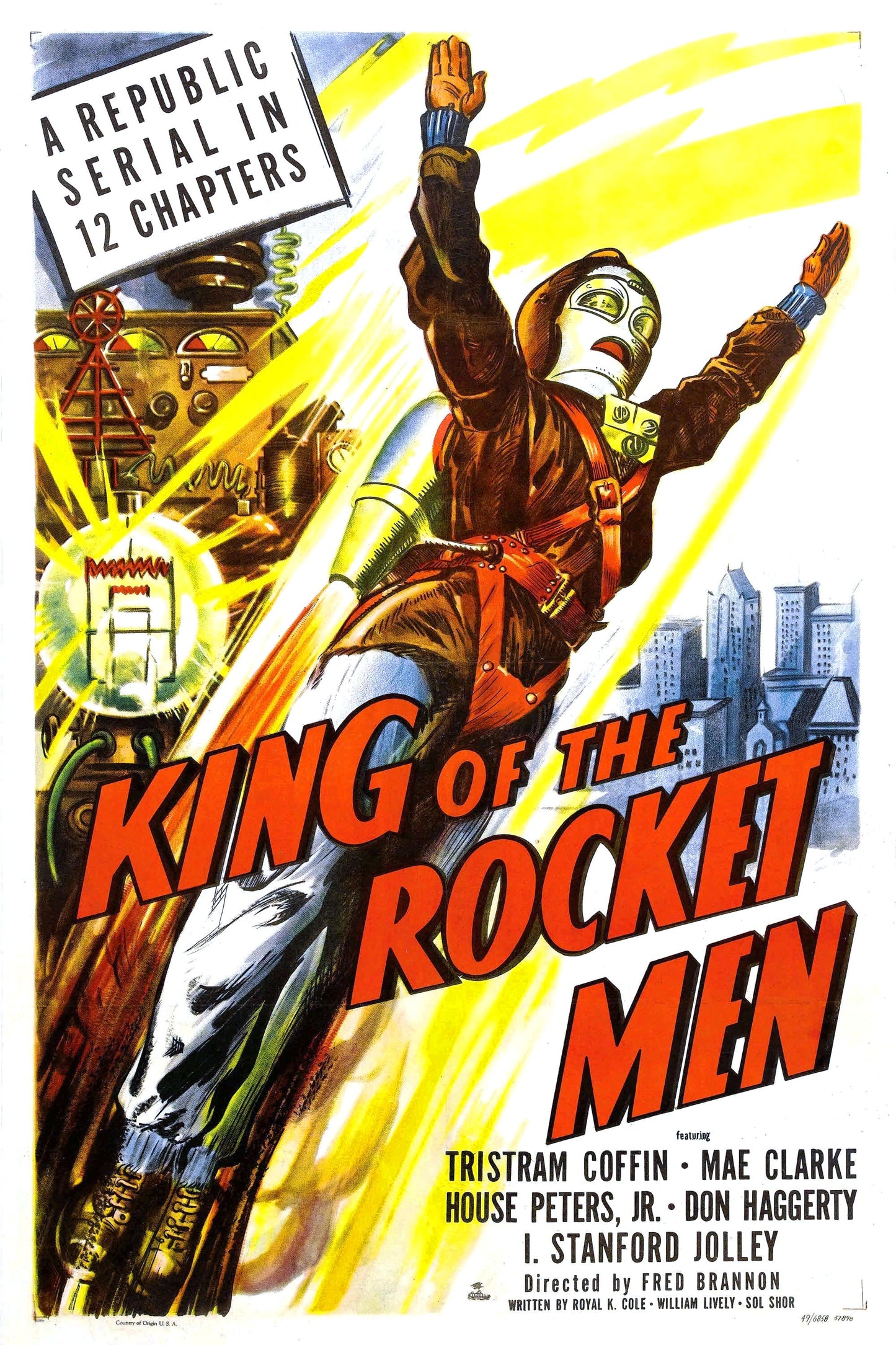 King Of Rocket Men 01 Movie Magnet