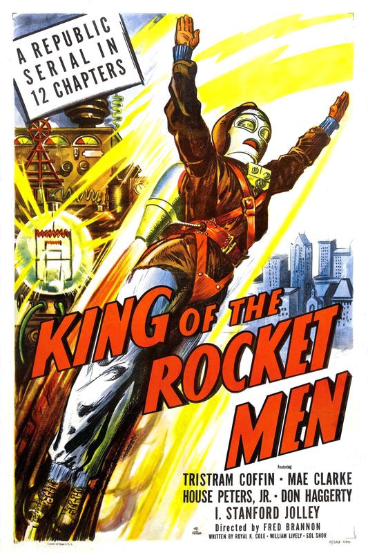King Of Rocket Men 01 Movie Magnet