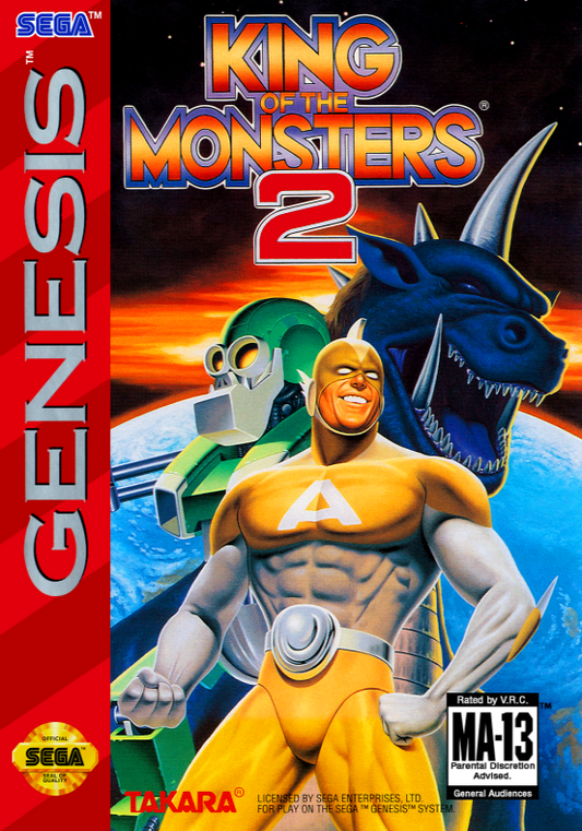 King Of The Monsters 2 (Usa) Genesis Print Poster
