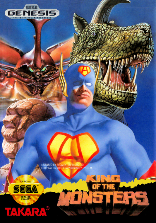 King Of The Monsters (Usa) Genesis Print Poster