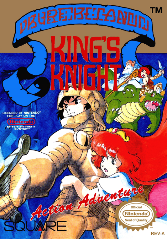 King S Knight (Usa) Nes Print Poster