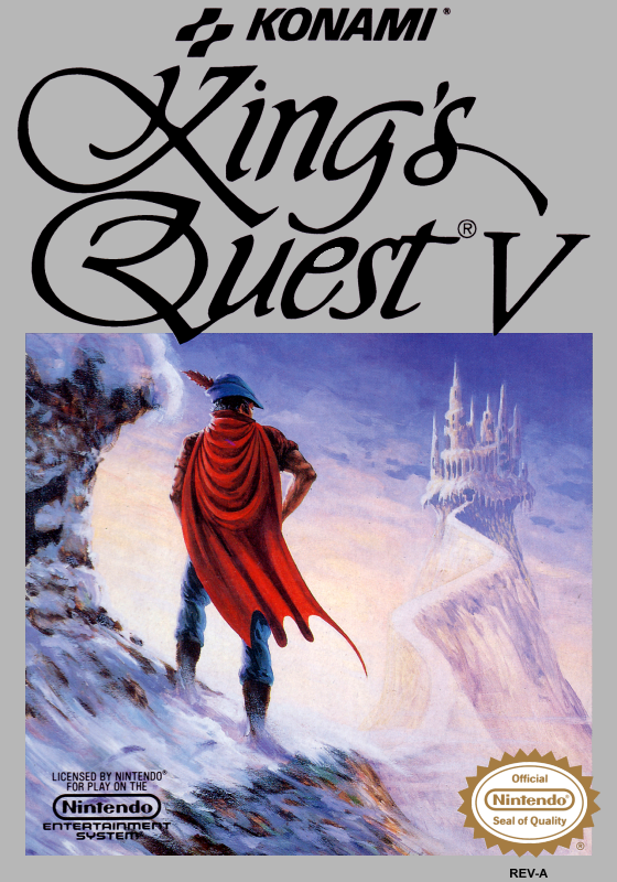 King S Quest V (Usa) Nes Keychain