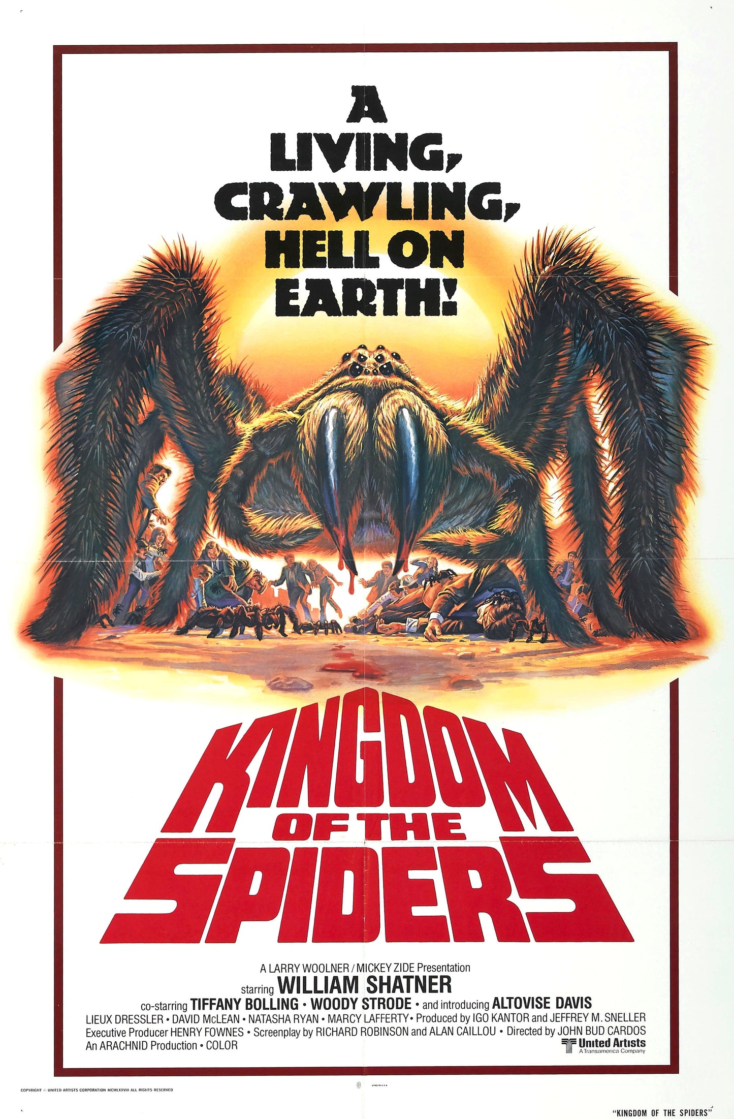 Kingdom Of The Spiders 02 Movie Magnet