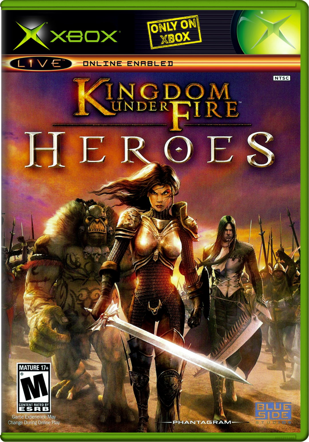 Kingdom Under Fire Heroes (Usa, Europe) Xbox Print Poster