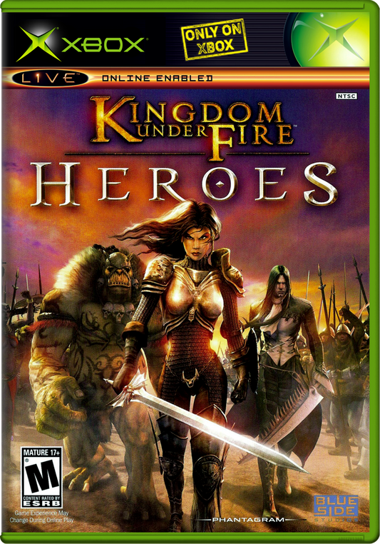 Kingdom Under Fire Heroes (Usa, Europe) Xbox Print Poster