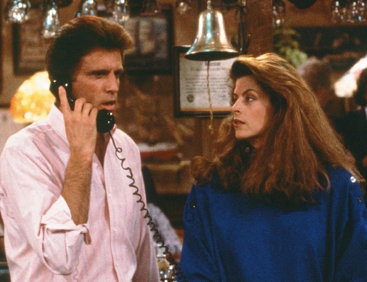 Kirstie Alley With Ted Danson Cheers Tv Show Picture Photo Print