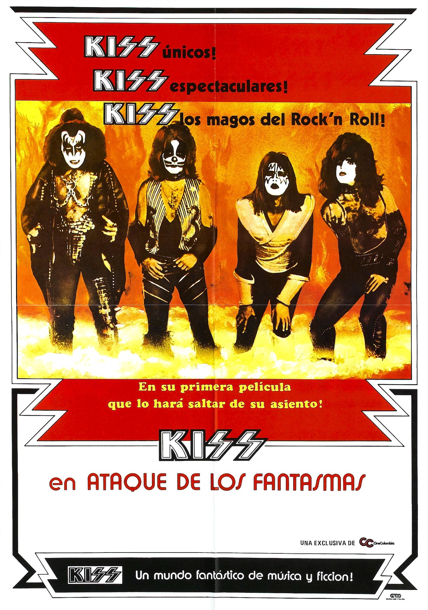 Kiss Meets Phantom Of Park 01 Movie Magnet