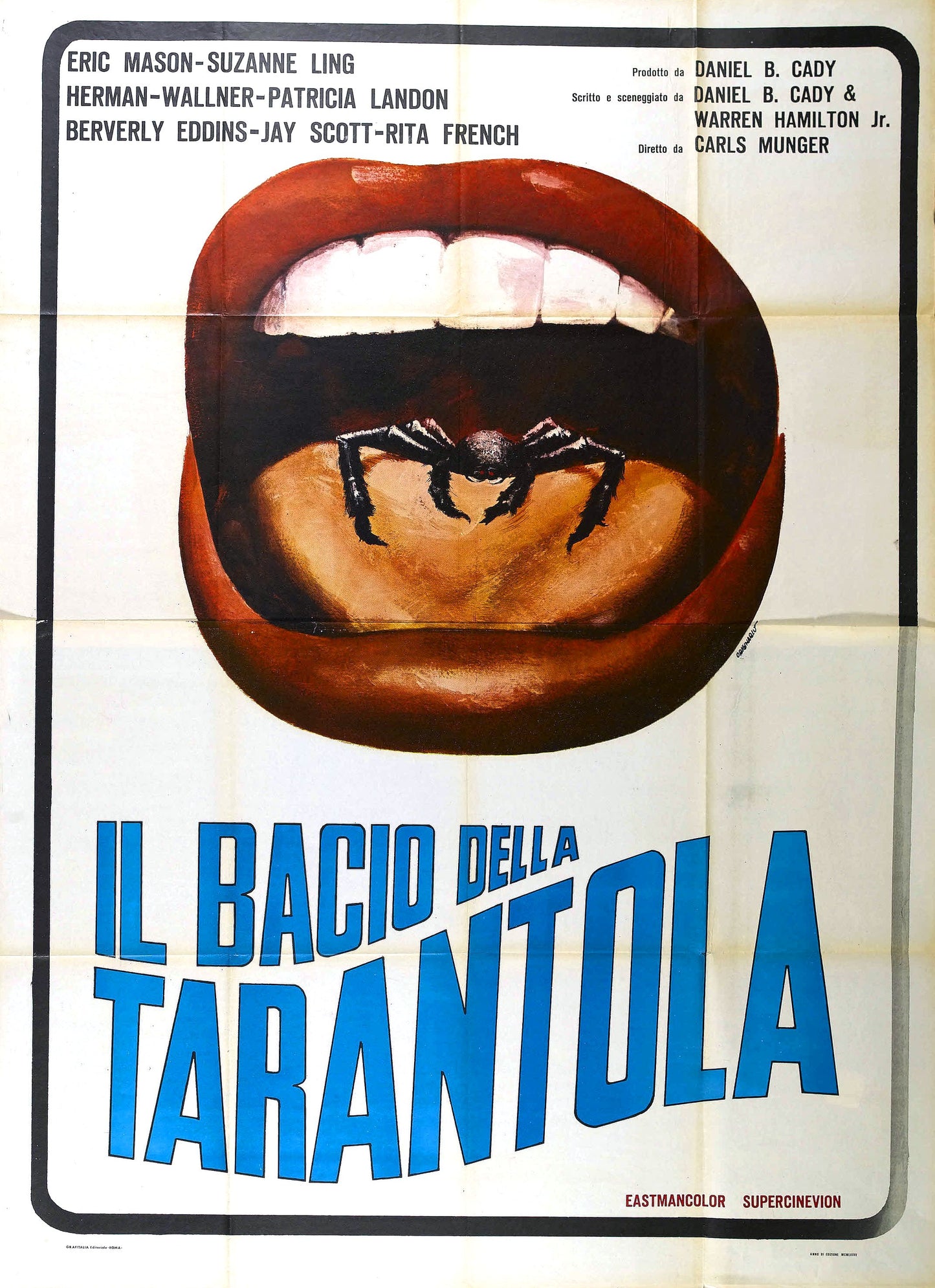Kiss Of Tarantula 01 Movie Magnet