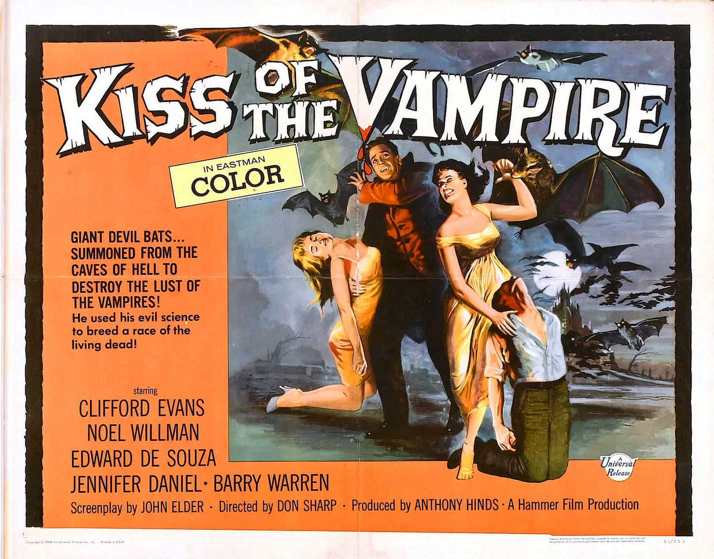 Kiss Of Vampire 02 Movie Keychain