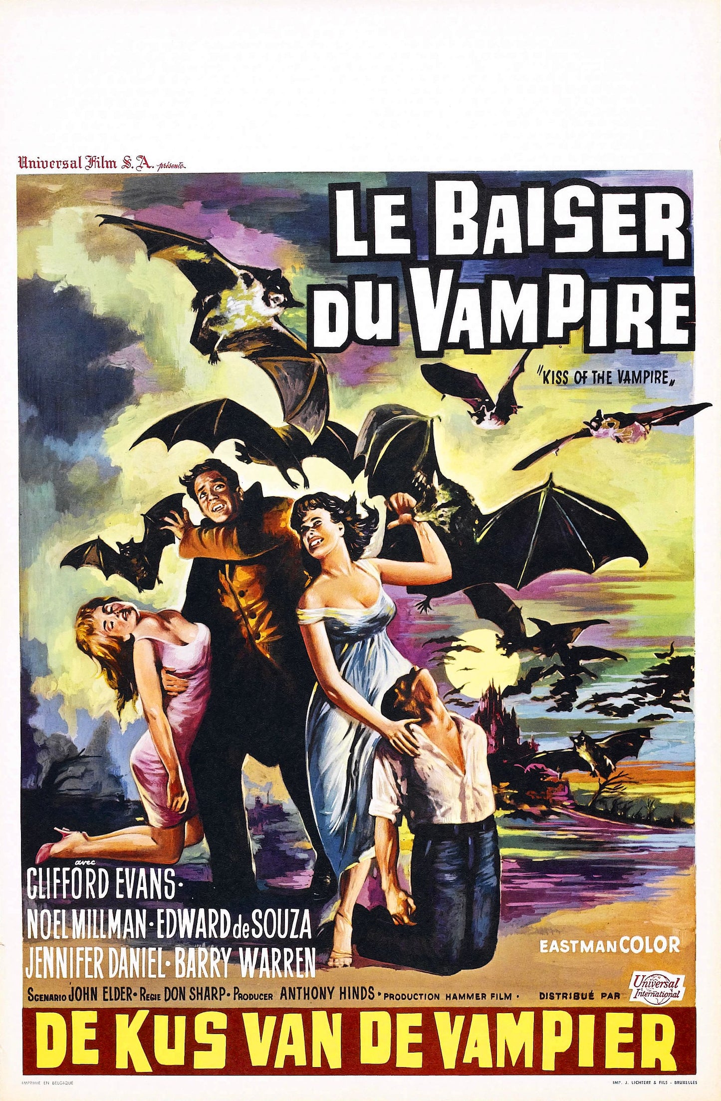 Kiss Of Vampire 04 Movie Magnet