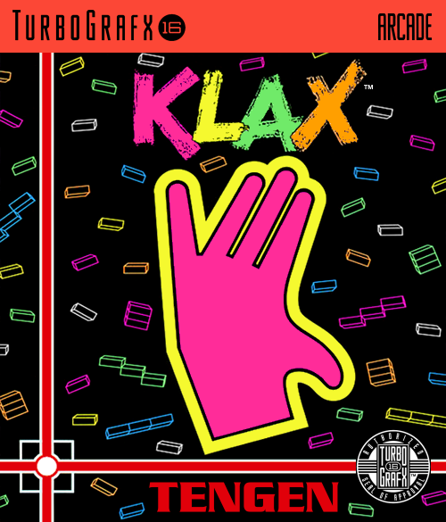 Klax Turbografx 16 Keychain