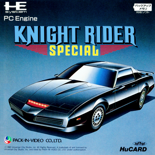 Knight Rider Special (Japan) Pc Engine Print Poster