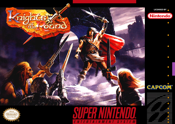 Knights Of The Round (Usa) Snes Print Poster