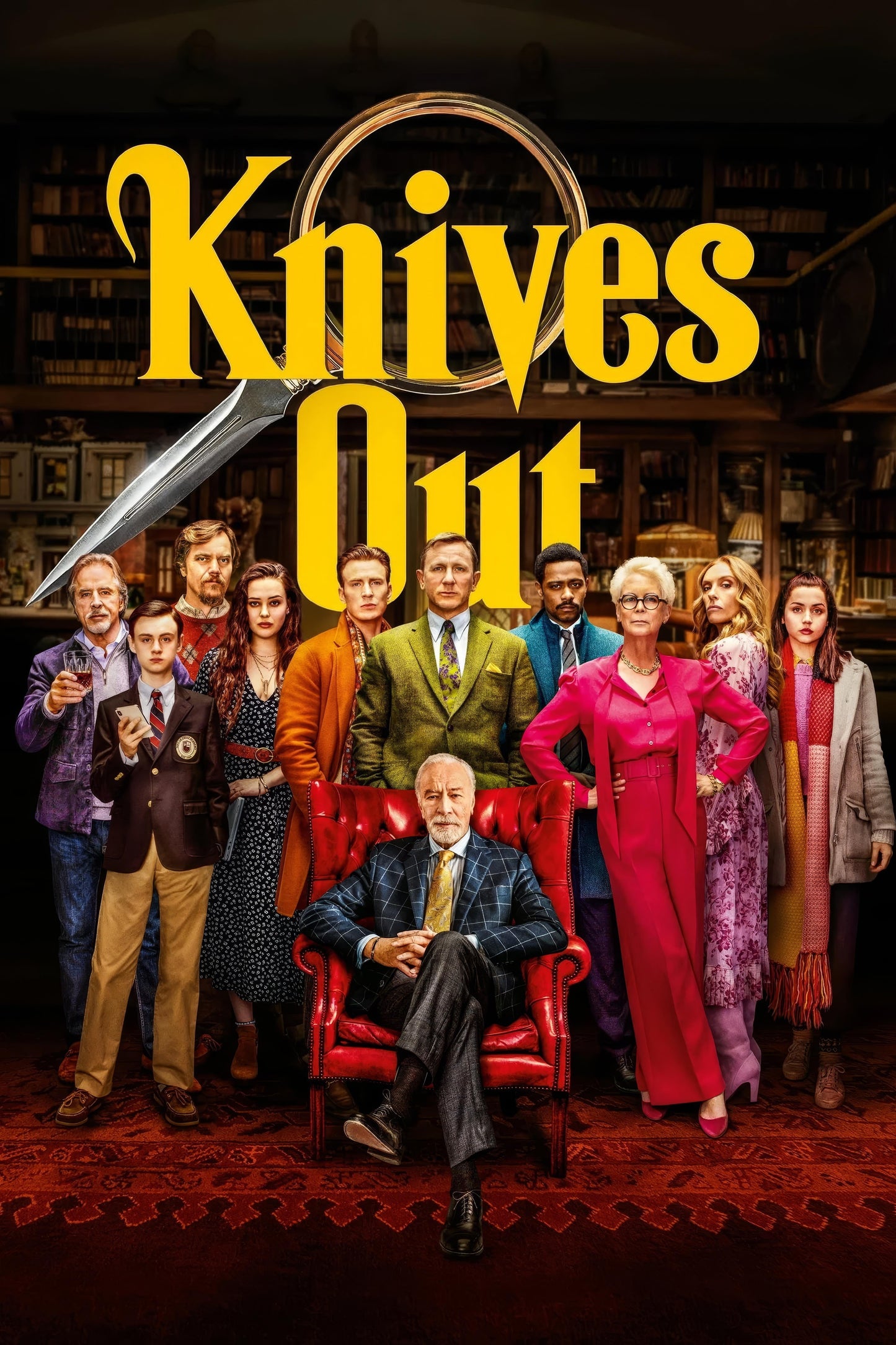 Knives Out (2019) Movie Keychain