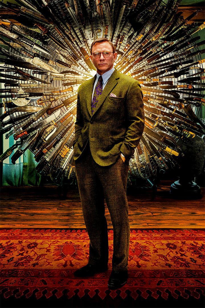 Knives Out 2019 Movie Comedy Crime Drama Painting Magnet
