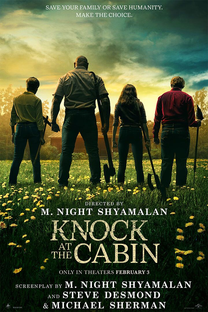 Knock At The Cabin Movie Horror Mystery Thriller Keychain