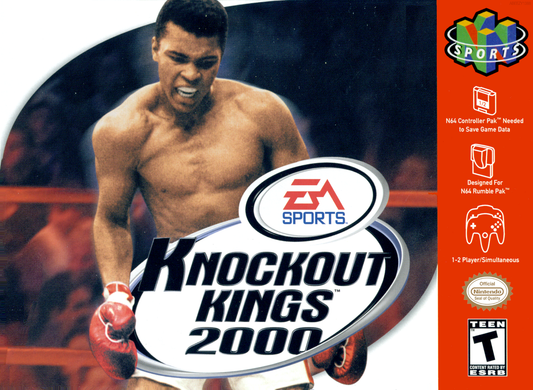Knockout Kings 2000 N64 Print Poster